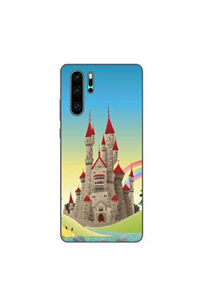 OEM Θήκη συμβατή με Huawei P30 Pro από σιλικόνη gel TPU, μοντέλο Κάστρο
