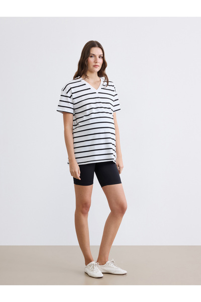 LC Waikiki Belly Panel Women's Short Leggings
