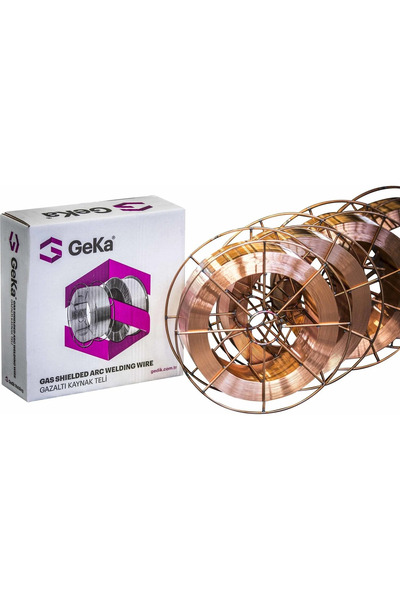 GeKa SG2 Gazaltı Kaynak Teli 0.80 mm 15 Kg BS300 MIG/MAG Kaynak Teli