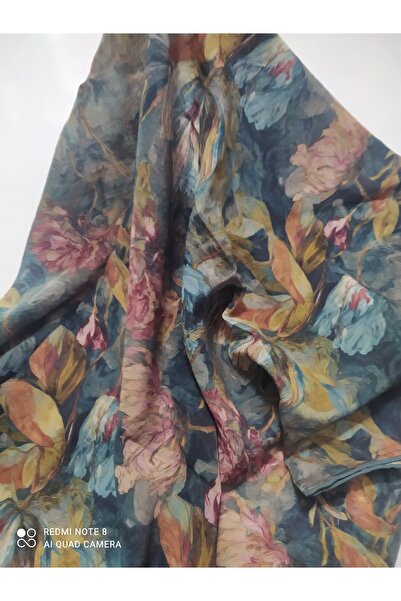Butik Glamourıa viskon kumaş eşarp yeşilin güzel bir tonu