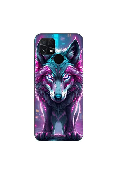 OEM Husa compatibila cu Xiaomi Poco C40 Silicon Gel Tpu Model Cyberpunk Wolf