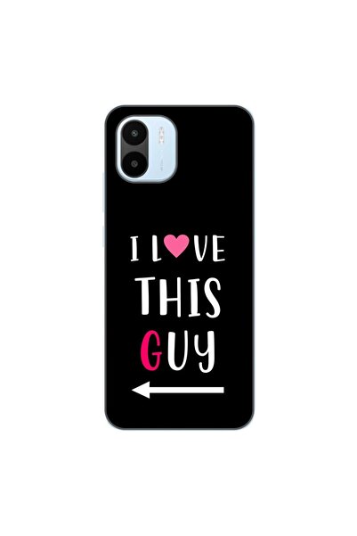 OEM Husa compatibila cu Xiaomi Redmi A1 Silicon Gel Tpu Model Cupluri I love ...