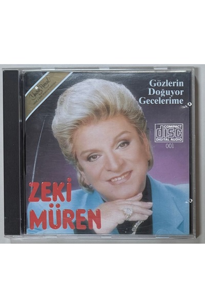 Yavuz Plak Zeki Müren Gözlerin Doğuyor Gecelerime Cd (1989 First Edition)