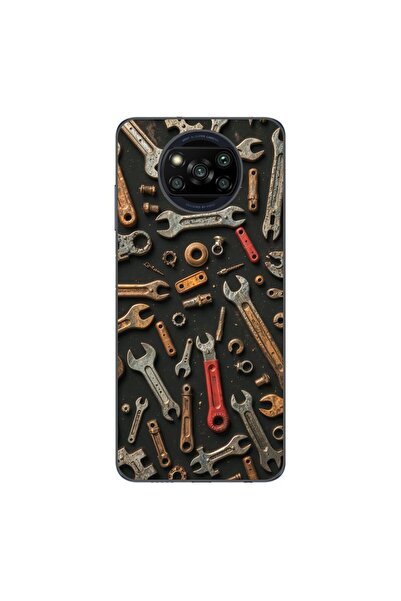 OEM Case compatible with Xiaomi Poco X3 Pro Silicone Gel Tpu Model Mechanic T...