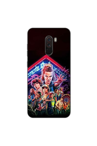 OEM Θήκη συμβατή με Xiaomi Pocophone F1 Σιλικόνης TPU με σχέδιο Stranger Thin...