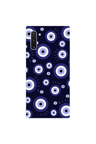 Other Samsung Note 10 Plus Purple evil eye bead Transparent Silicone TPU Θήκη