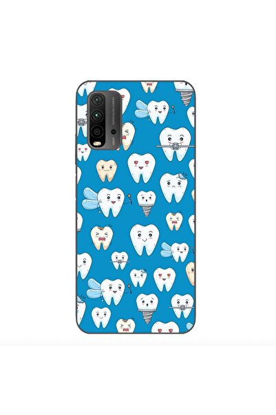 OEM Case compatible with Xiaomi Redmi 9T Silicone Gel Tpu Model Dentist Pattern