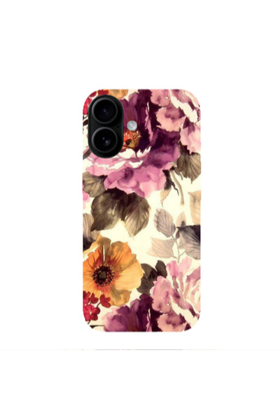 Other Apple Iphone 16 plus Daisies and roses Transparent Silicone TPU Θήκη