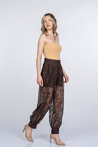 MissVina Victoria Premium Tulle Lace Elastic Waist Pants 30401