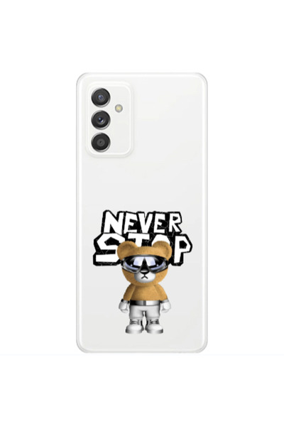 Other Samsung M23 Never stop Transparent Silicone TPU Θήκη