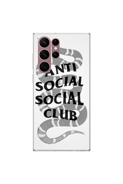 Other Samsung S22 Ultra Social club Transparent Silicone TPU Θήκη
