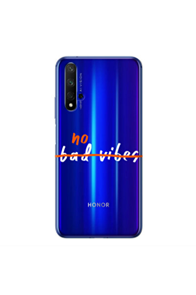 Other Huawei Nova 5 T No bad vibes 2 Transparent Silicone TPU Θήκη