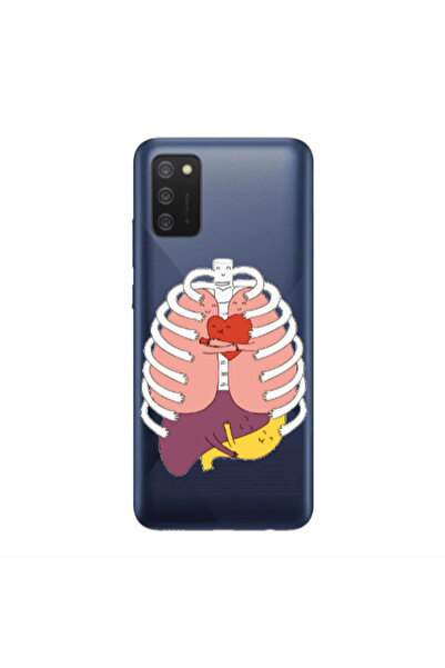 Other Samsung A02s Anatomy Transparent Silicone TPU Θήκη