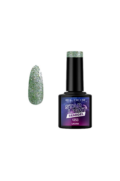 Elixir STAR LIGHT SEMI GEL (ΗΜΙΜΟΝΙΜΟ ΒΕΡΝΙΚΙ) -1253 (LAGUNA) 8ML