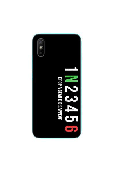 OEM Калъф, съвместим с Xiaomi Redmi 9A, силиконов гел TPU с шарка на зъбни ко...