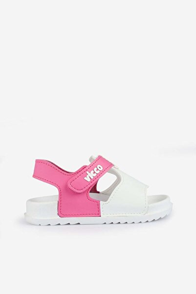 Vicco Saven Kız Bebek Sandalet 22-25 Numara Fuşya