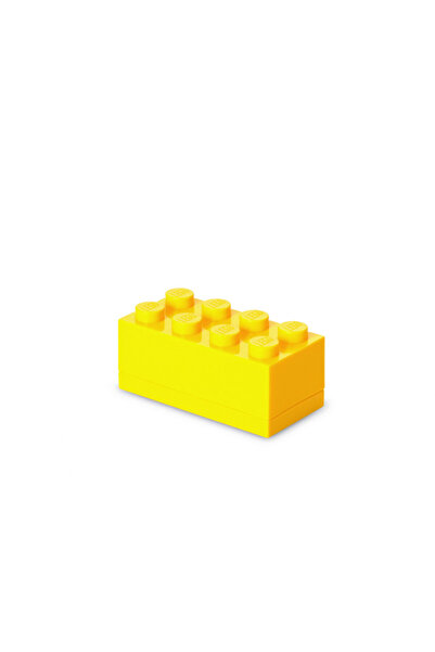 LEGO Mini cutie depozitare 2x4 galben