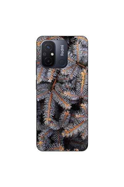 OEM Husa compatibila cu Xiaomi Redmi 12C Silicon Gel Tpu Model Crengi de Brad