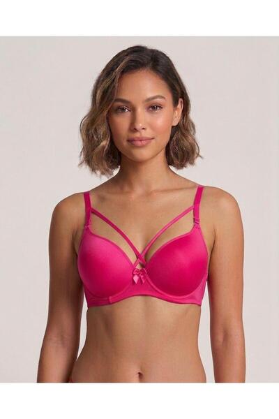irem içgiyim Strappy Cross-Strap Underwire Bra with Rope Detail and Padded Un...