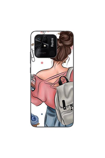 OEM Husa compatibila cu Xiaomi Redmi 10C Silicon Gel Tpu Model Girl Fashion S...