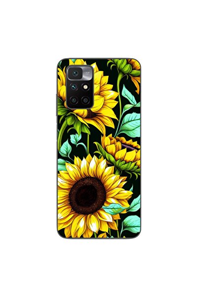 OEM Husa compatibila cu Xiaomi Redmi 10 Silicon Gel Tpu Model Floarea Soarelu...