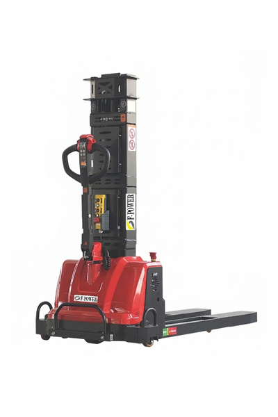 F POWER Kumandalı Tam Akülü Kendisini Yükleyebilen İstif Makinesi 1500 Kg 48V...