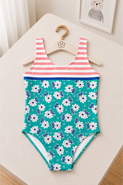 My Kids Wear ملابس سباحة قطعة واحدة للبنات من هوليداي ستار 12812