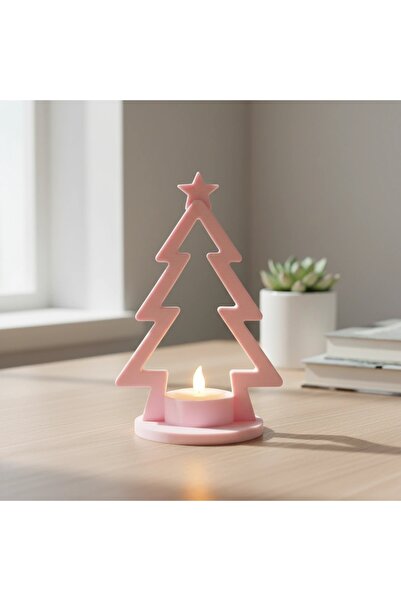 OEM Mini Decorative LED Night Light in the Shape of a Stylized Christmas Tree