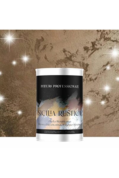 YaYa Color Декоративна боя Sicilia Rustica Кафе с млечна пяна 1л – 3D звезден...