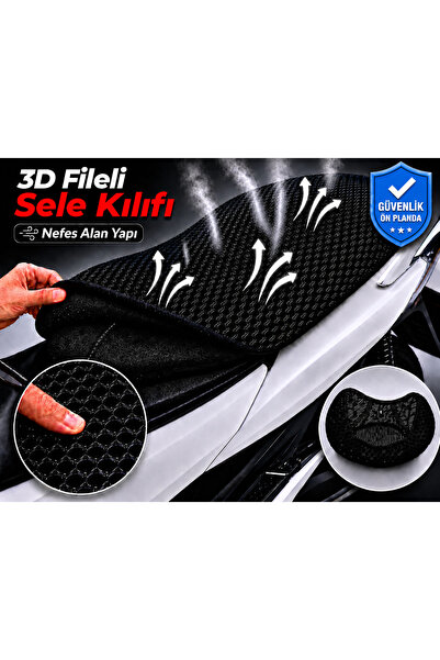Vi Caro Κάλυμμα σέλας μοτοσικλέτας Falcon Cooper 125 EFI Κάλυμμα σέλας 3D Mes...