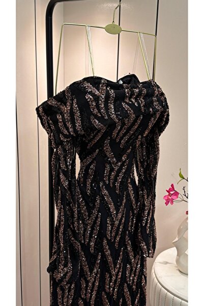 ABAZLAR Night's Glitter Dress
