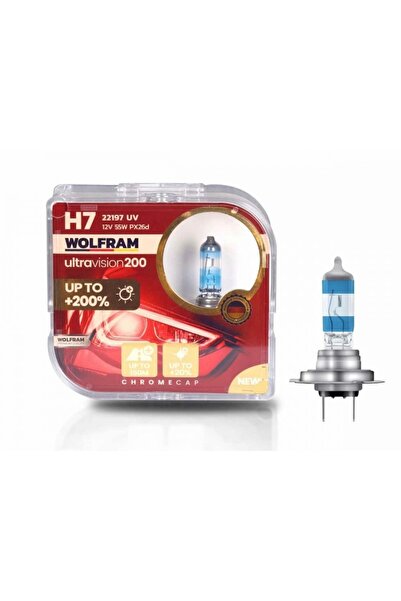 Akışık WOLFRAM GÜÇLENDİRİLMİŞ %200 FAZLA IŞIK H7