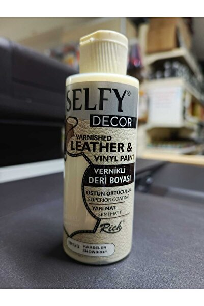 Rich Selfy Decor Vernikli Deri Boyası 120ml KARDELEN