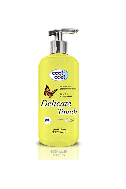COOL & COOL Body Wash Delicate Touch With Hand Pump 500ML - Refreshing,Vitami...