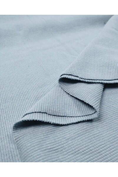 Kumaş Parça Pastel Mint Green Camisole Ribbed Fabric Flexible Soft Bodywear &...