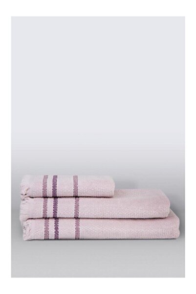 LC Waikiki Nevavm Farkıyla Integra 100% Cotton Face Towel Lilac 50X90