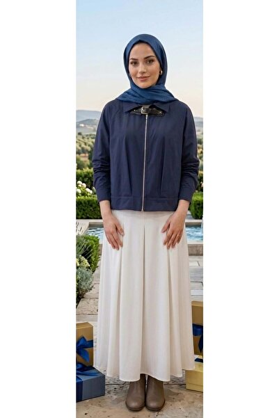 Puane 26Y32452 CEKET ÖNÜ FERMUARLI ASTARSIZ LACI