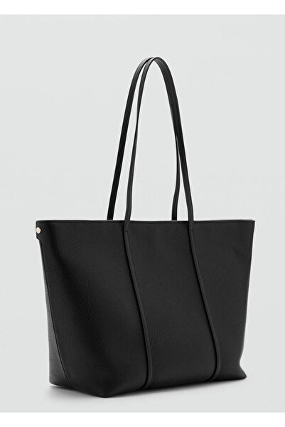 MANGO Woman Çift saplı shopper çanta