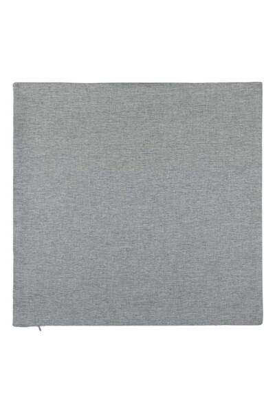 OEM Decorative Pillowcase , Gray, 50 x 50, With zipper, with zipper, sofa/bed...