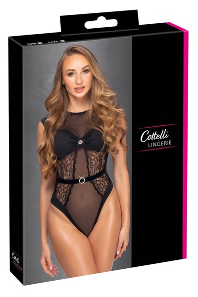 Cottelli Collection Stockings & Hosiery Catsuit – Cottelli LINGERIE Body Rhin...
