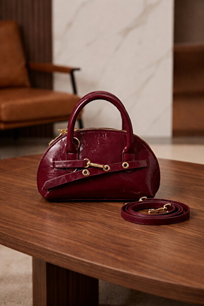 Kumru Studio Mira Bordo Hand & Shoulder Bag