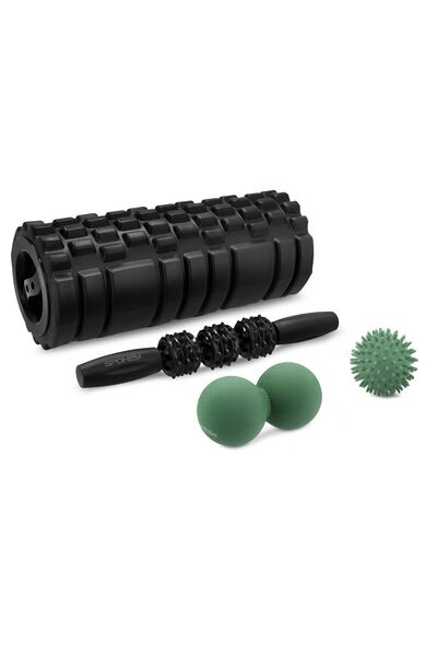 Spokey Mixroll massage roller - Top Bottom Set with accessories