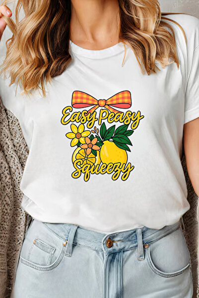 Sarah's Boutique Women's T-shirt – 100% cotton – Peasy Bow