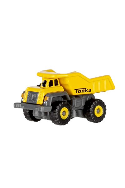 Tonka شاحنة نقل متعددة الاستخدامات من مايكرو ميتالز، خلاطة أسمنت، جرافة، شاحن...