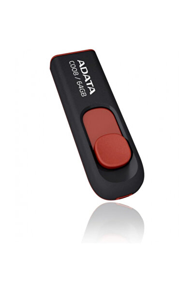 Adata Εξωτερική Μνήμη USB-A C008, 64Gb AC008-64G-RKD