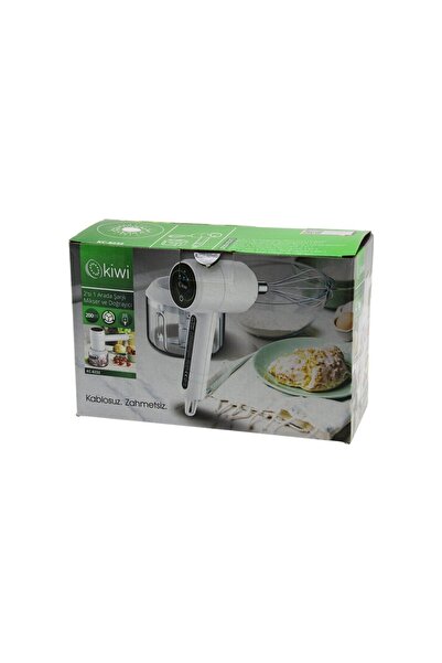 Findit KİWİ KC-8232 2İN1 USB ŞARJLI MİKSER - DOĞRAYICI 20W200ML3-KADEME HIZ=I...