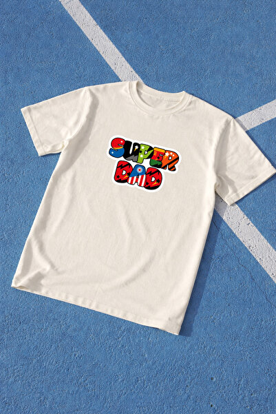 LORVEX Dad T-Shirt Father's Day Oversize 100% Cotton Printed Men's T-Shirt Co...