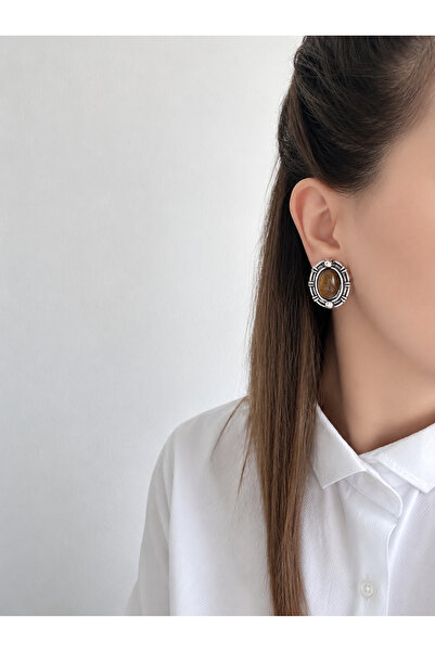 YENGEÇ Steel Vintage Earrings