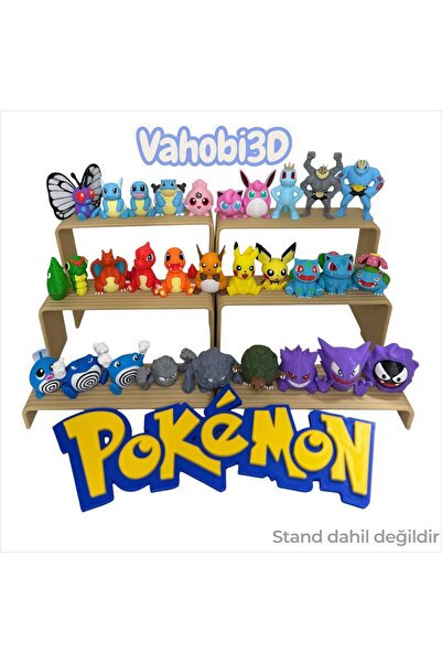 vahobi3d 30'lu Pokemon Figürler Seti