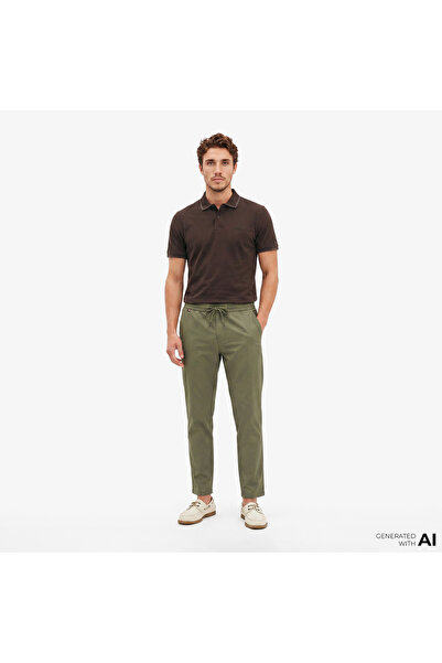 Tommy Hilfiger Seasonal Quality Erkek Yeşil Pantolon